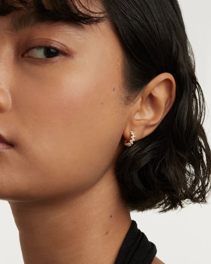 PDPAOLA Gold Little Crown Earrings - MococoPDPAOLAAR01 - 578 - U8435511725210Earrings