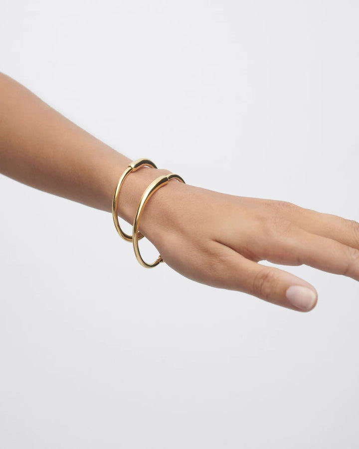 PDPAOLA Gold Loop Bangle - MococoPDPAOLAPU01-851-M8435511760501Bracelets