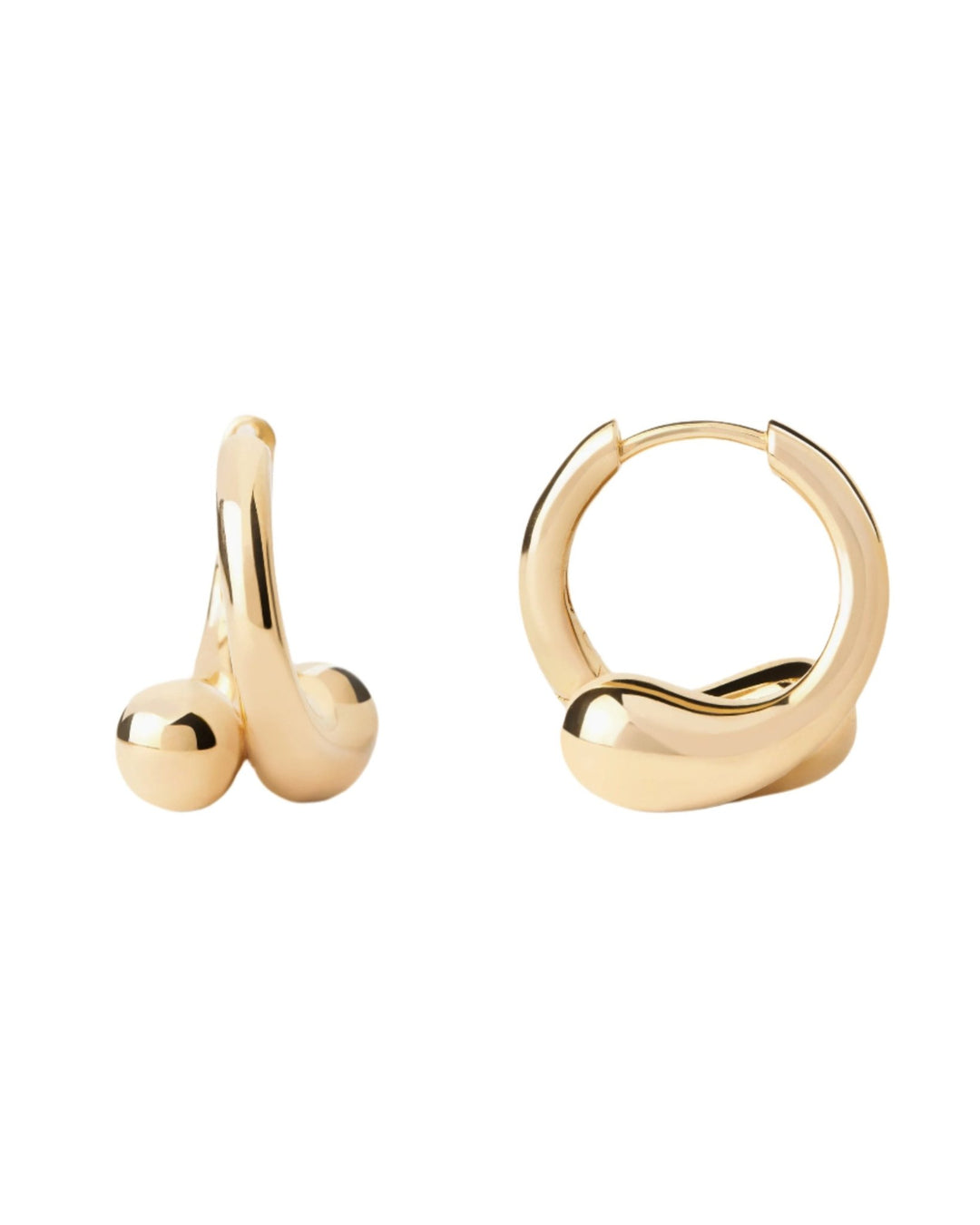 PDPAOLA Gold Loop Hoop Earrings - MococoPDPAOLAAR01 - C85 - UEarrings