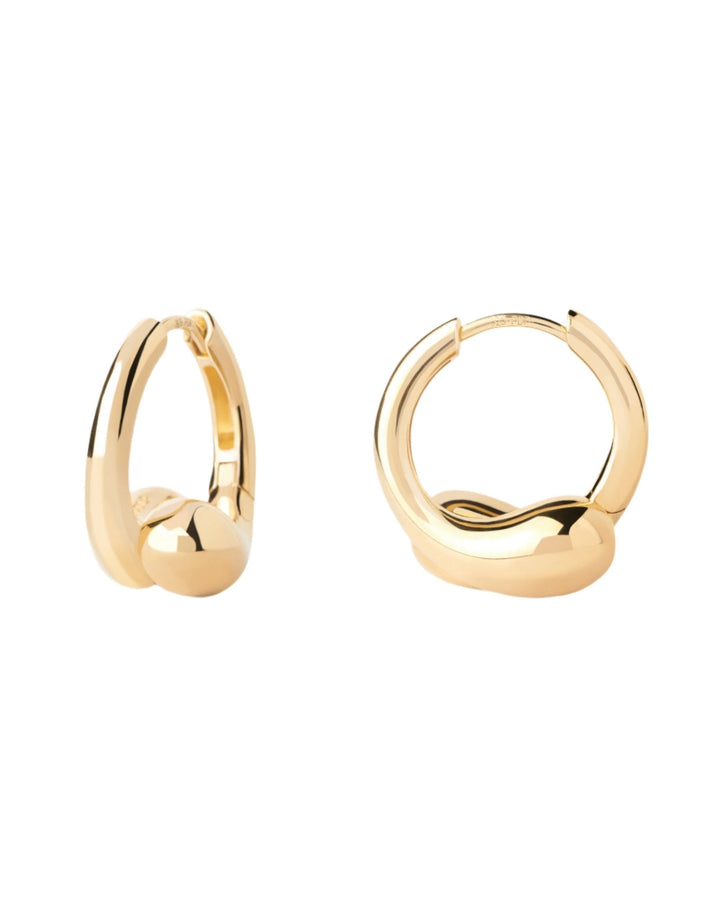 PDPAOLA Gold Loop Hoop Earrings - MococoPDPAOLAAR01 - C85 - UEarrings