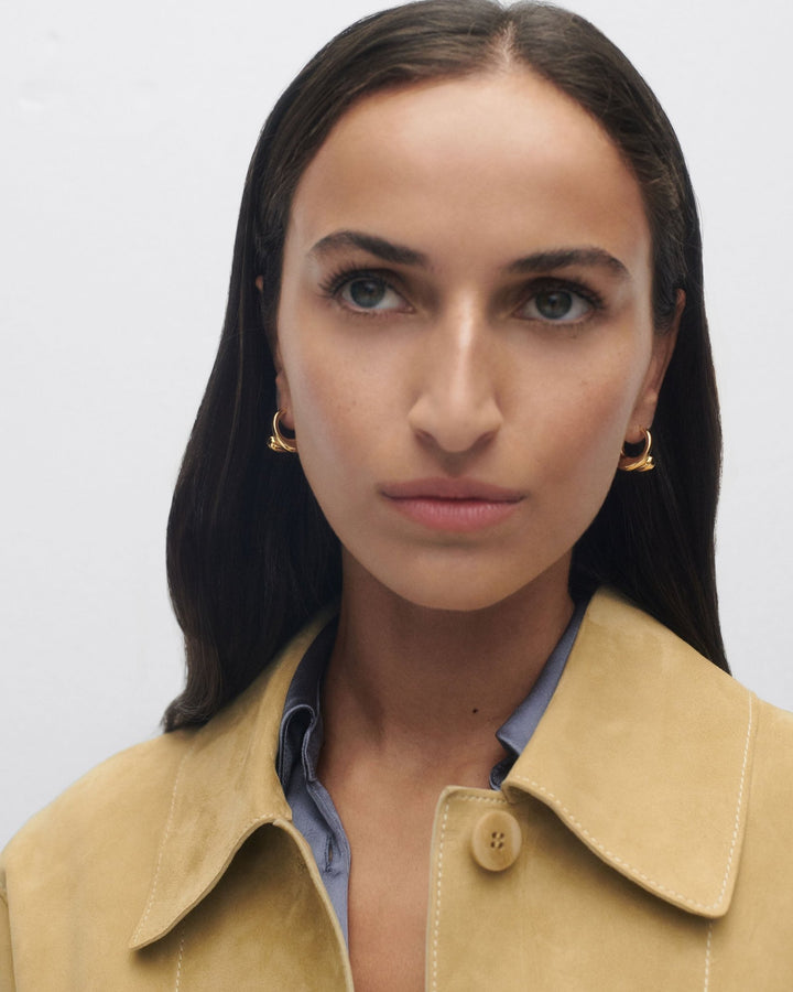 PDPAOLA Gold Loop Hoop Earrings - MococoPDPAOLAAR01 - C85 - UEarrings