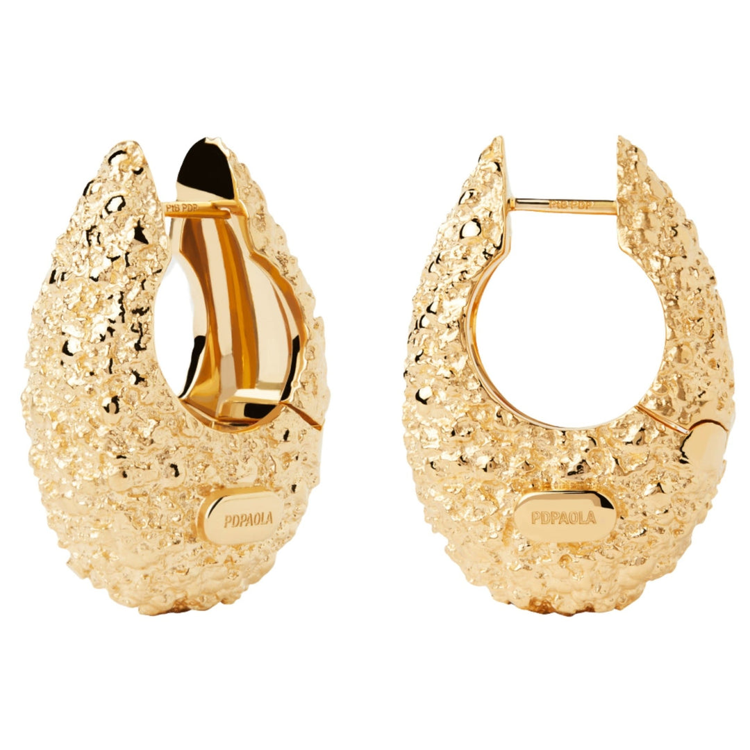PDPAOLA Gold Marina Hoop Earrings - MococoPDPAOLAAR01 - B85 - U8435511752704Earrings