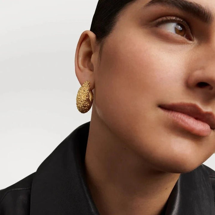 PDPAOLA Gold Marina Hoop Earrings - MococoPDPAOLAAR01 - B85 - U8435511752704Earrings