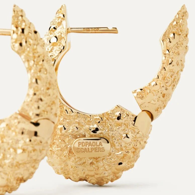 PDPAOLA Gold Marina Hoop Earrings - MococoPDPAOLAAR01 - B85 - U8435511752704Earrings