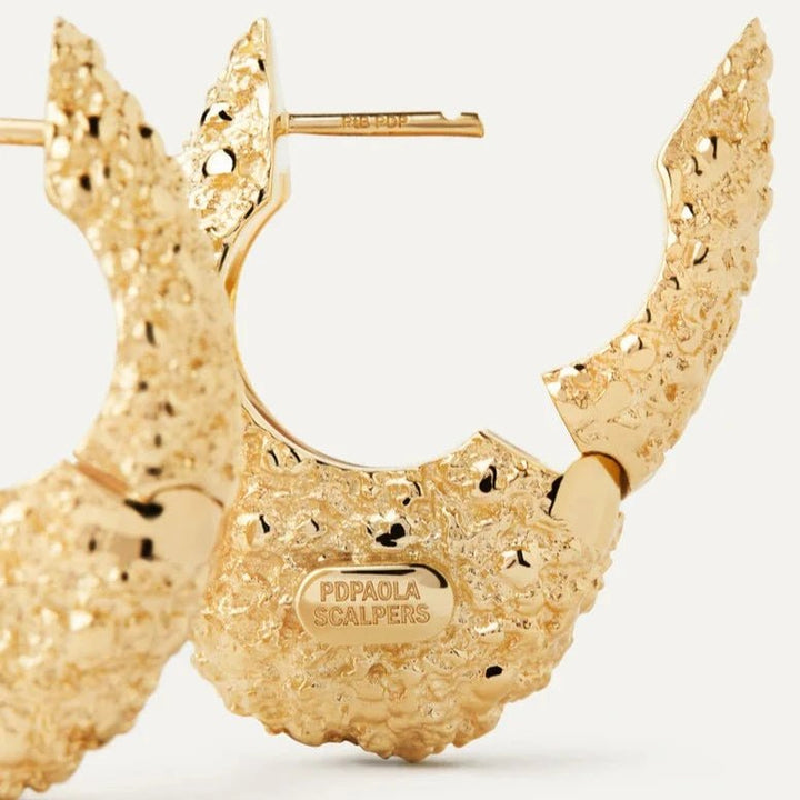 PDPAOLA Gold Marina Hoop Earrings - MococoPDPAOLAAR01 - B85 - U8435511752704Earrings