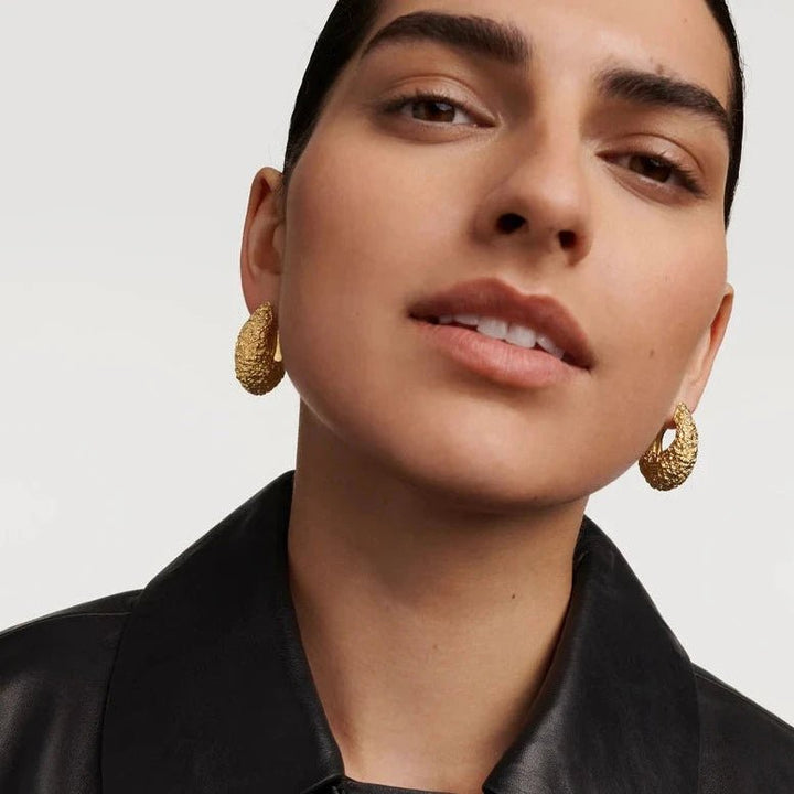 PDPAOLA Gold Marina Hoop Earrings - MococoPDPAOLAAR01 - B85 - U8435511752704Earrings