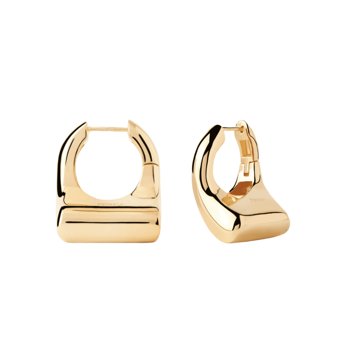 PDPAOLA Gold Medium Ibiza Hoop Earrings - MococoPDPAOLAAR01 - C60 - U8435511758584Earrings