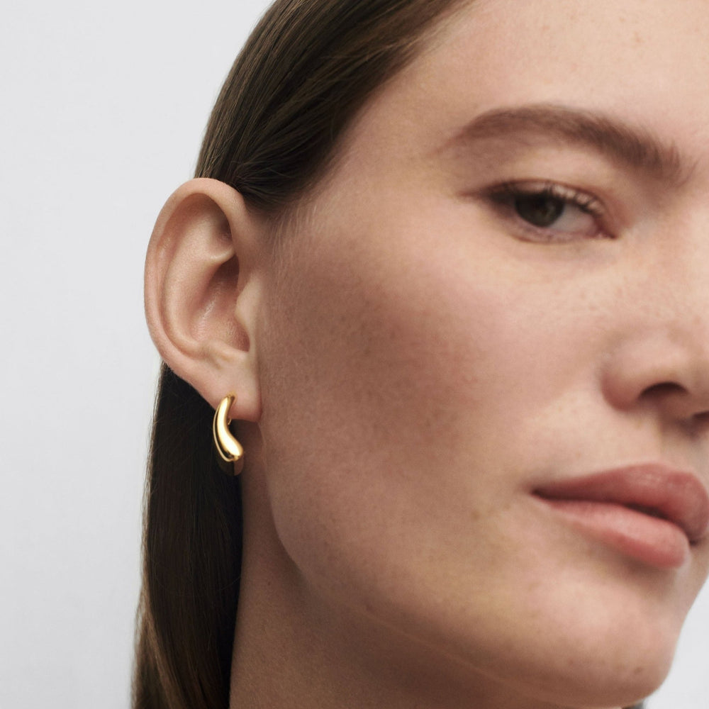 PDPAOLA Gold Medium Ibiza Hoop Earrings - MococoPDPAOLAAR01 - C60 - U8435511758584Earrings