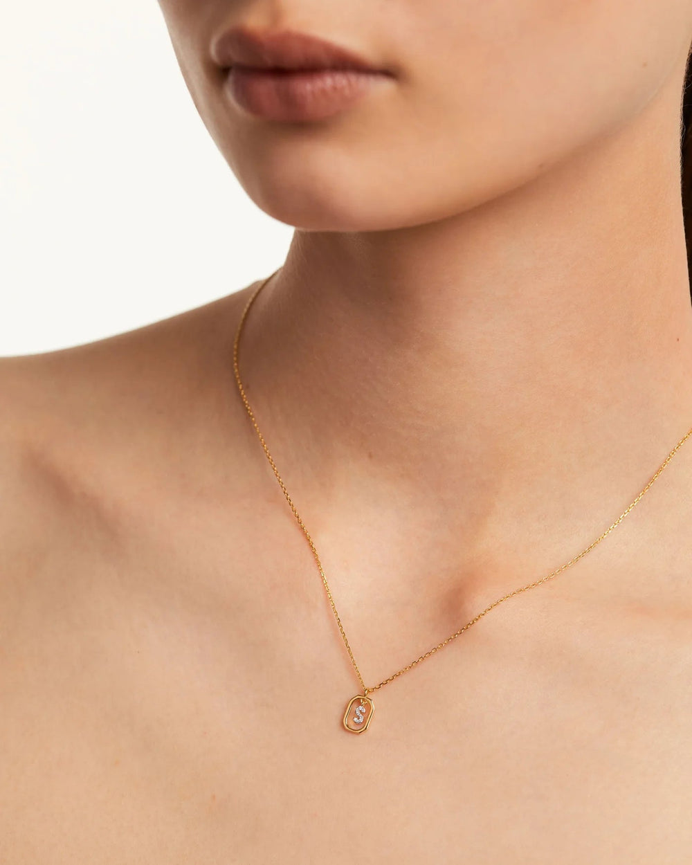 PDPAOLA Gold Mini Letter A - Z Necklaces - MococoPDPAOLACO01 - 512 - U8435511736025Necklaces