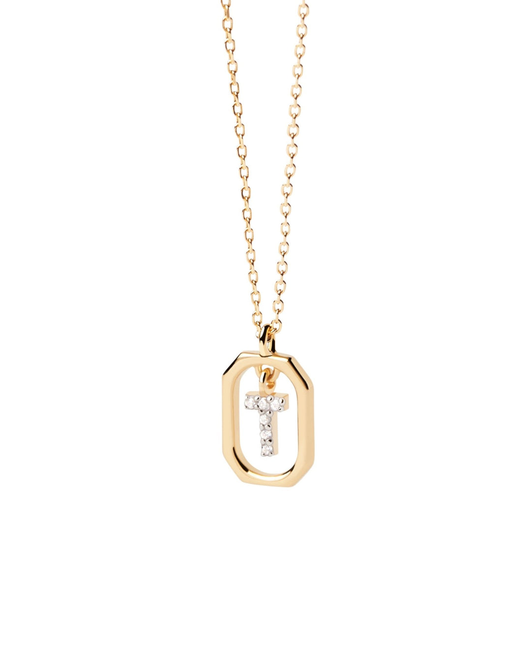 PDPAOLA Gold Mini Letter A - Z Necklaces - MococoPDPAOLACO01 - 531 - U8435511736216Necklaces