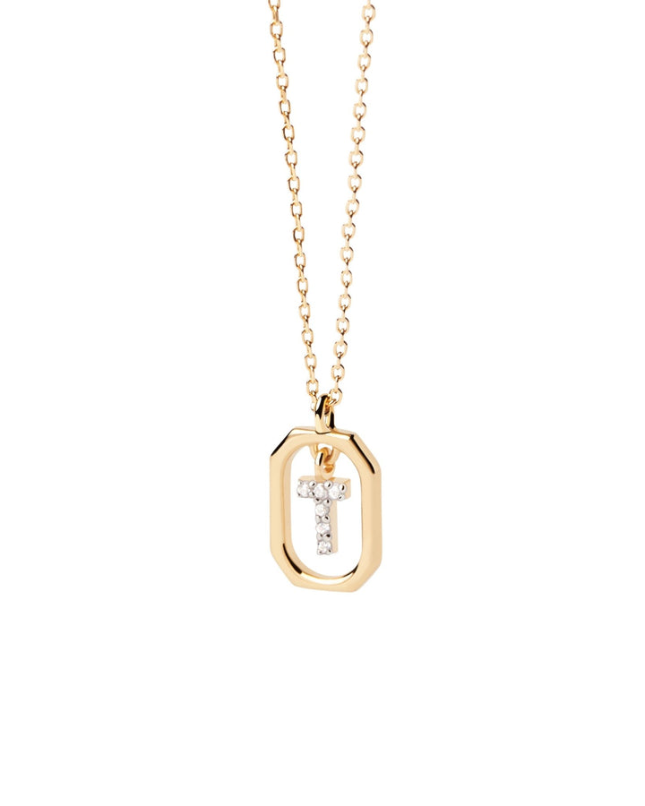 PDPAOLA Gold Mini Letter A - Z Necklaces - MococoPDPAOLACO01 - 531 - U8435511736216Necklaces