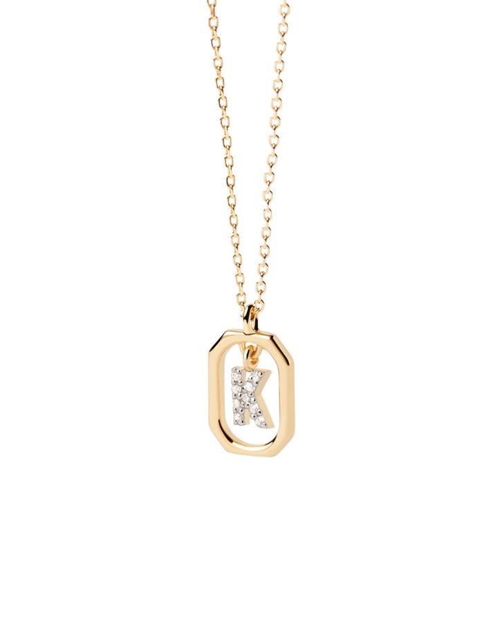 PDPAOLA Gold Mini Letter A - Z Necklaces - MococoPDPAOLACO01 - 522 - U8435511736124Necklaces