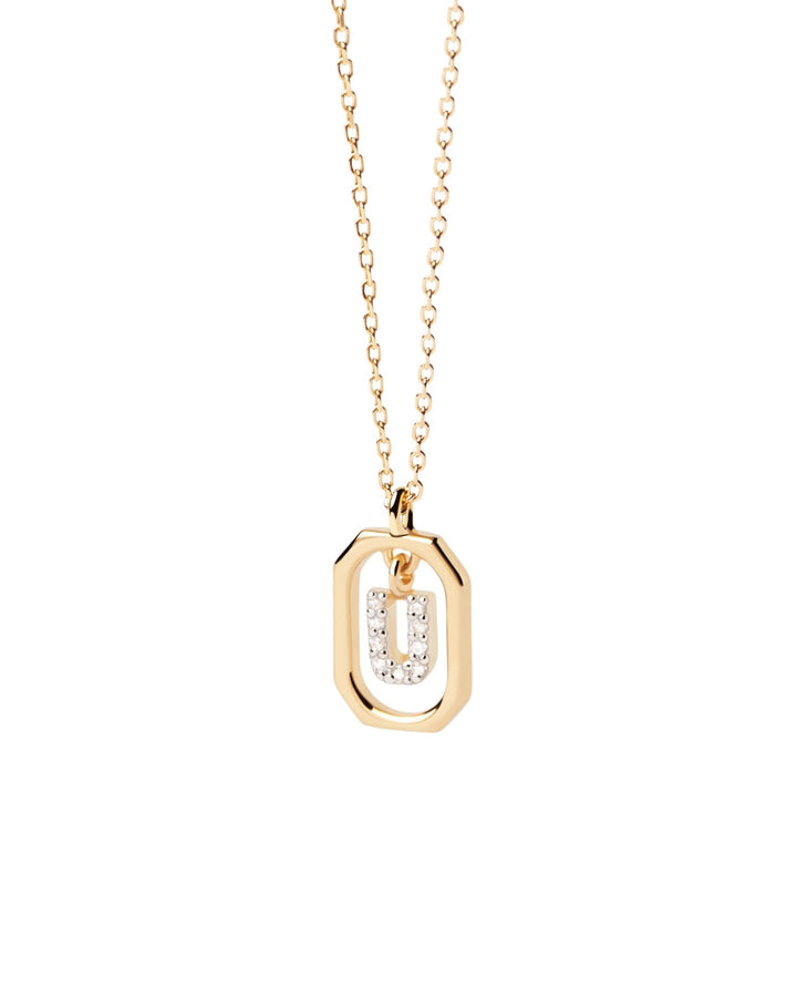 PDPAOLA Gold Mini Letter A - Z Necklaces - MococoPDPAOLACO01 - 532 - U8435511736223Necklaces