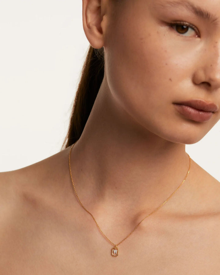 PDPAOLA Gold Mini Letter A - Z Necklaces - MococoPDPAOLACO01 - 512 - U8435511736025Necklaces