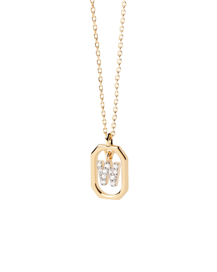 PDPAOLA Gold Mini Letter A - Z Necklaces - MococoPDPAOLACO01 - 534 - U8435511736247Necklaces