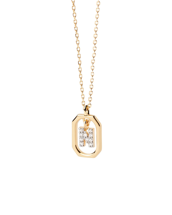 PDPAOLA Gold Mini Letter A - Z Necklaces - MococoPDPAOLACO01 - 525 - U8435511736155Necklaces