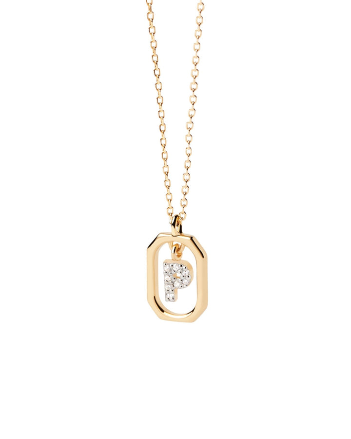PDPAOLA Gold Mini Letter A - Z Necklaces - MococoPDPAOLACO01 - 527 - U8435511736179Necklaces