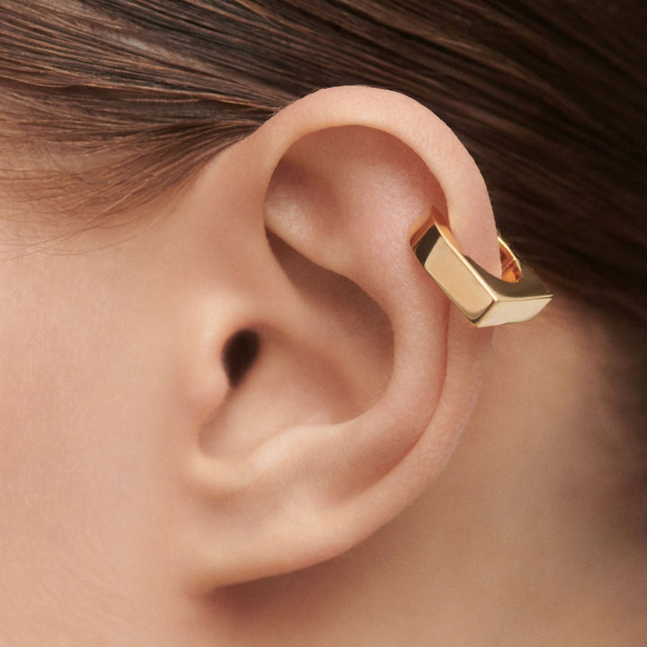 PDPAOLA Gold New York Single Hoop Earring - MococoPDPAOLAPG01 - 276 - U8435511756832Earrings