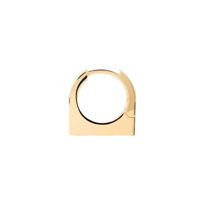 PDPAOLA Gold New York Single Hoop Earring - MococoPDPAOLAPG01 - 276 - U8435511756832Earrings
