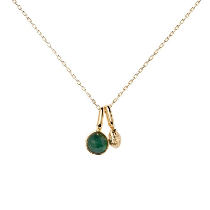 PDPAOLA Gold Oasis Green Aventurine Necklace - MococoPDPAOLACO01 - 824 - U8435511752773Necklaces