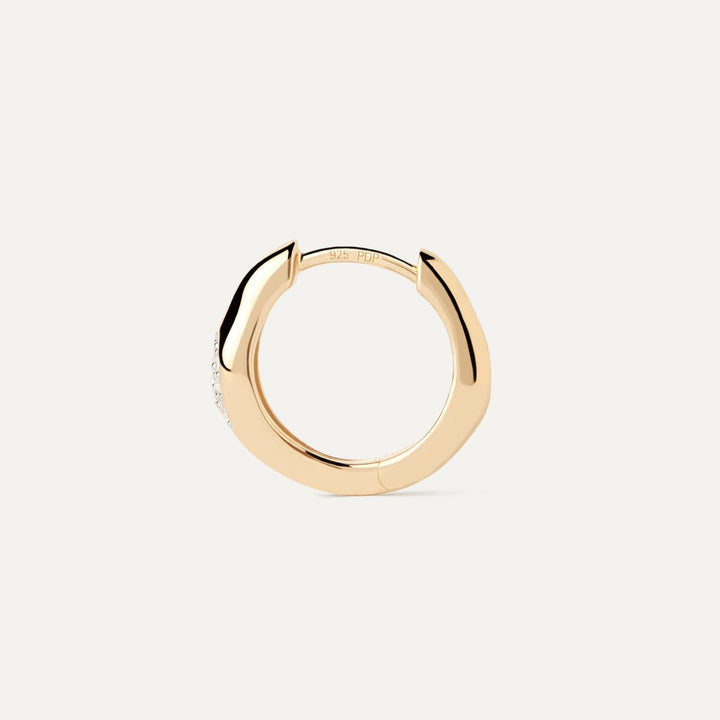 PDPAOLA Gold Onda Hoop Earrings - MococoPDPAOLAAR01 - C12 - U8435511756757Earrings
