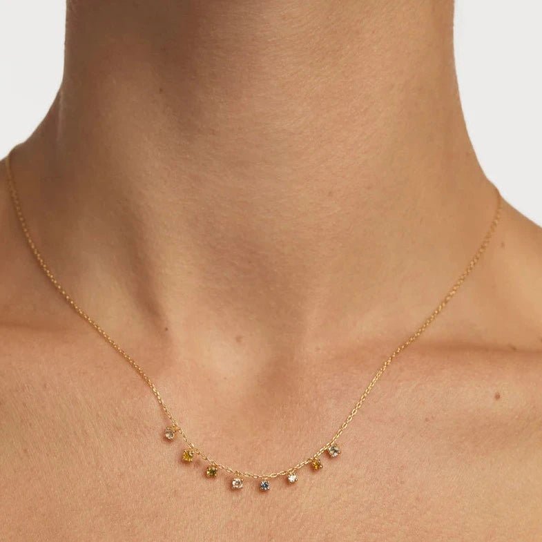 PDPAOLA Gold Rainbow Salsa Necklace - MococoPDPAOLACO01 - 839 - U8435511756252Necklaces