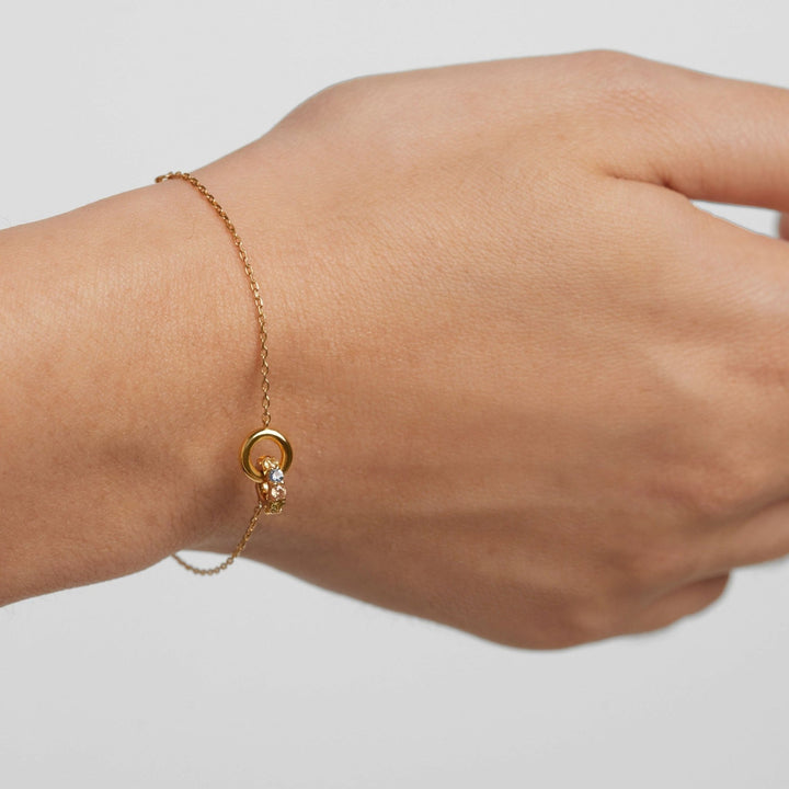 PDPAOLA Gold Rainbow Spin Bracelet - MococoPDPAOLAPU01 - 787 - U8435511756382Bracelets