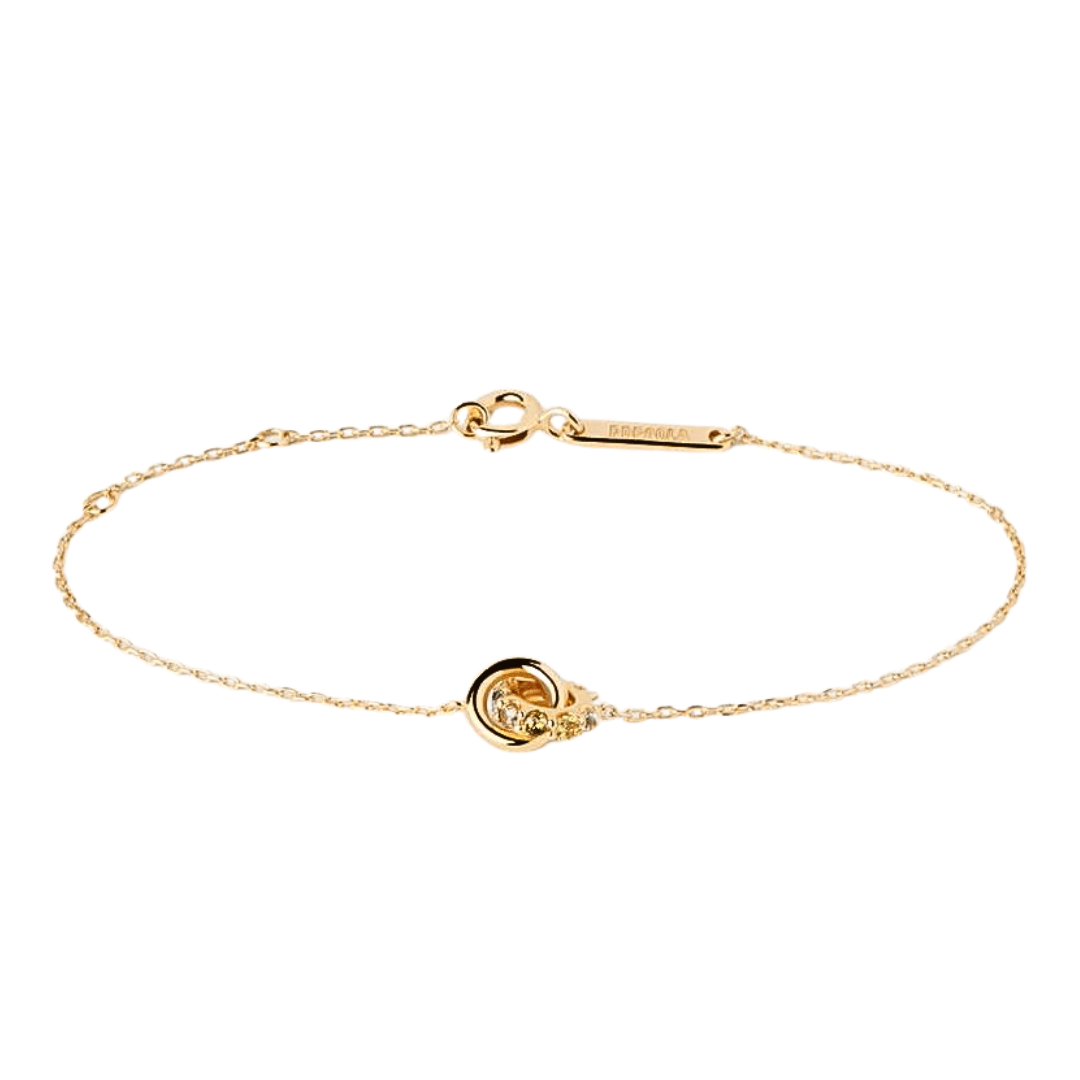 PDPAOLA Gold Rainbow Spin Bracelet - MococoPDPAOLAPU01 - 787 - U8435511756382Bracelets