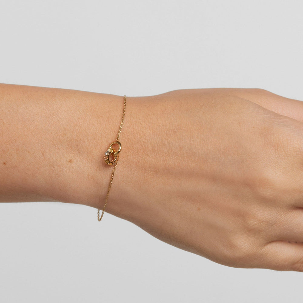PDPAOLA Gold Rainbow Spin Bracelet - MococoPDPAOLAPU01 - 787 - U8435511756382Bracelets