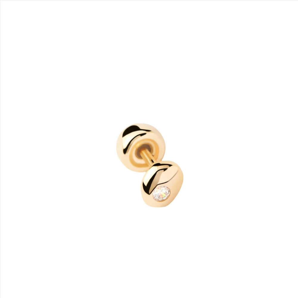 PDPAOLA Gold Sand Single Stud Earring - MococoPDPAOLAPG01 - 241 - U8435511756818Earrings