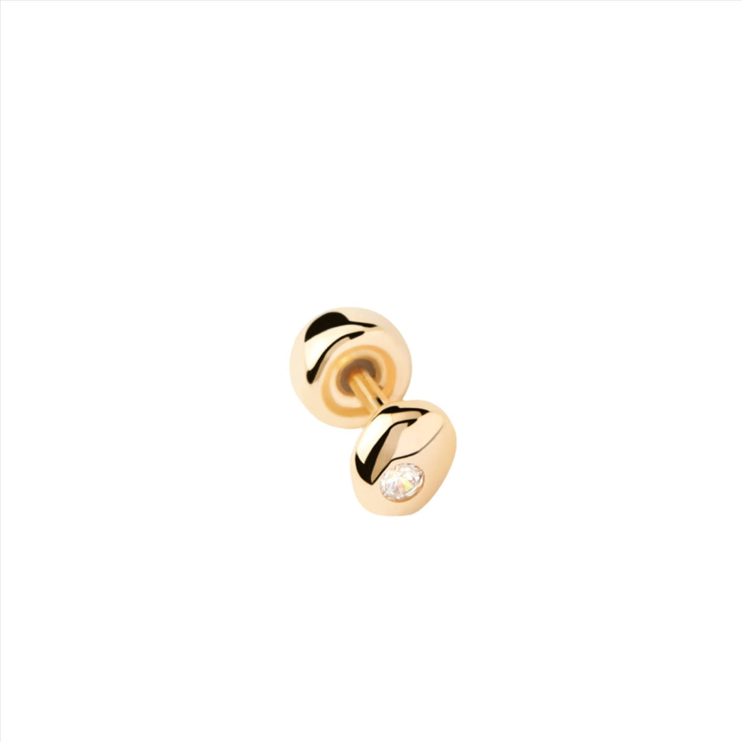 PDPAOLA Gold Sand Single Stud Earring - MococoPDPAOLAPG01 - 241 - U8435511756818Earrings