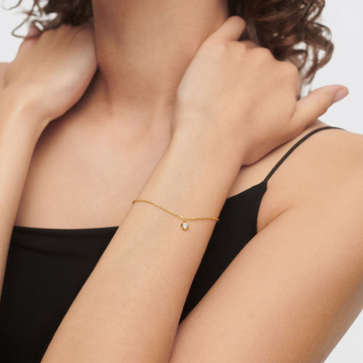 PDPAOLA Gold Sand Solitary Bracelet - MococoPDPAOLAPU01 - 792 - U8435511756900Bracelets