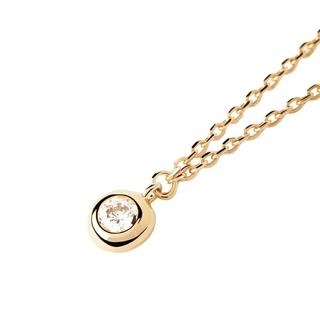 PDPAOLA Gold Sand Solitary Necklace - MococoPDPAOLACO01 - 869 - U8435511756849Necklaces