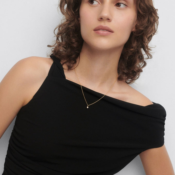 PDPAOLA Gold Sand Solitary Necklace - MococoPDPAOLACO01 - 869 - U8435511756849Necklaces