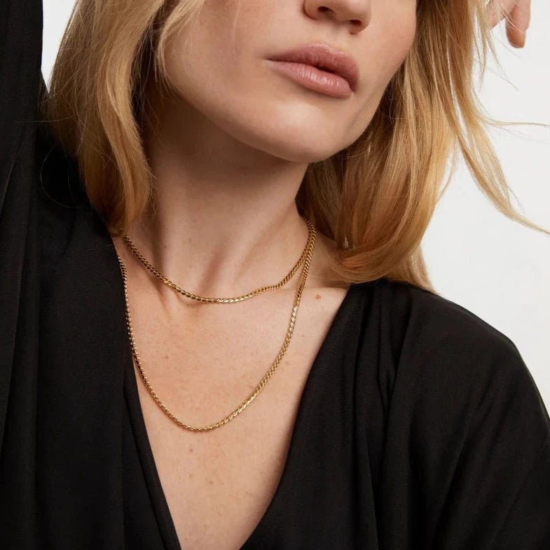 PDPAOLA Gold Serpentine Chain Necklace - MococoPDPAOLACO01 - 690 - M8435511750250Necklaces