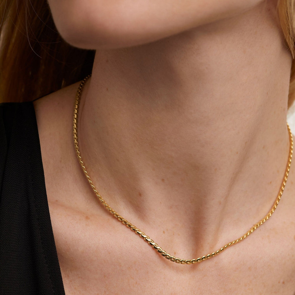 PDPAOLA Gold Serpentine Chain Necklace - MococoPDPAOLACO01 - 690 - M8435511750250Necklaces