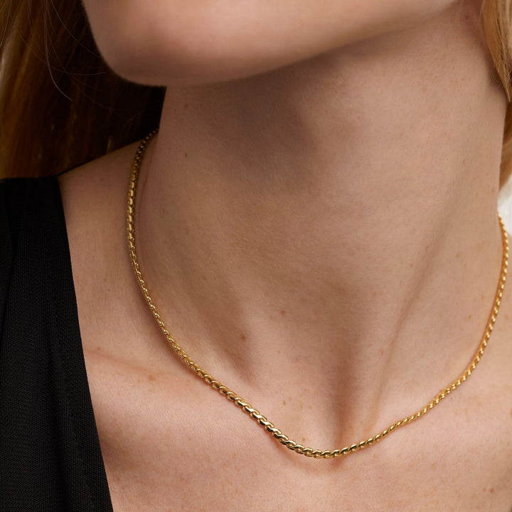 PDPAOLA Gold Serpentine Chain Necklace - MococoPDPAOLACO01 - 690 - M8435511750250Necklaces