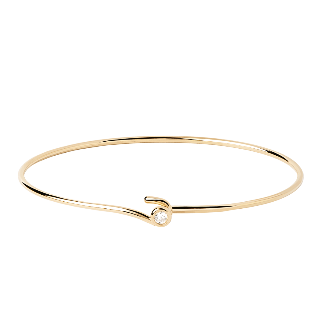 PDPAOLA Gold Siena Bangle - MococoPDPAOLAPU01 - 619 - U8435511750458Bracelets