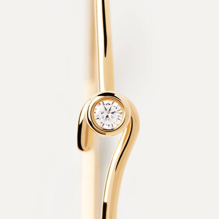 PDPAOLA Gold Siena Bangle - MococoPDPAOLAPU01 - 619 - U8435511750458Bracelets