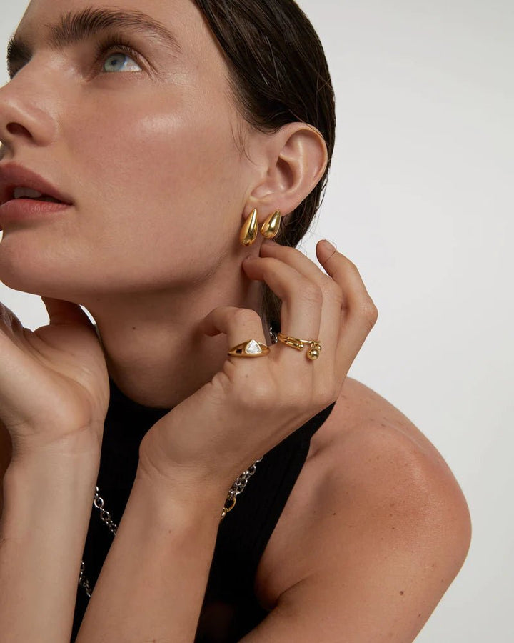 PDPAOLA Gold Small Sugar Earrings - MococoPDPAOLAAR01 - 882 - U8435511743733Earrings