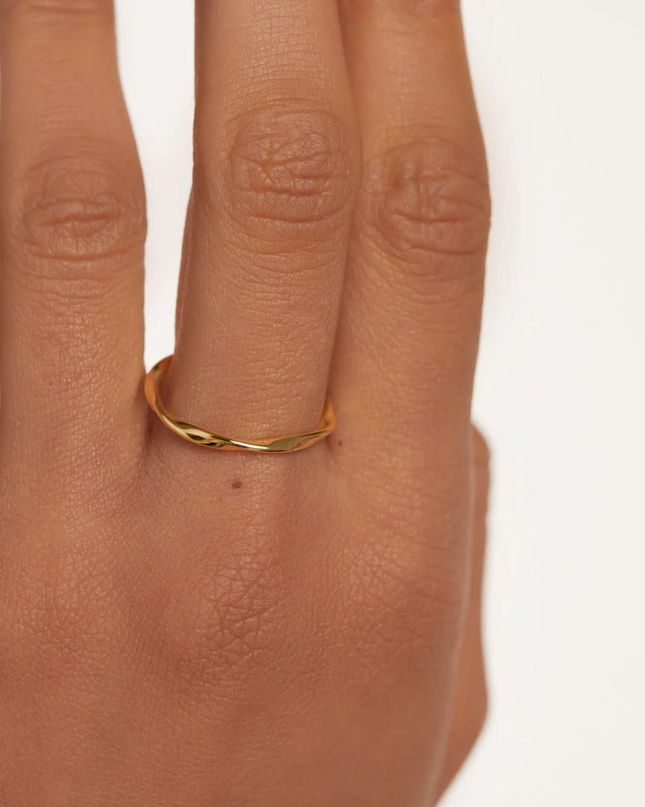PDPAOLA Gold Spiral Ring - MococoPDPAOLAAN01 - 804 - 128435511727634Rings