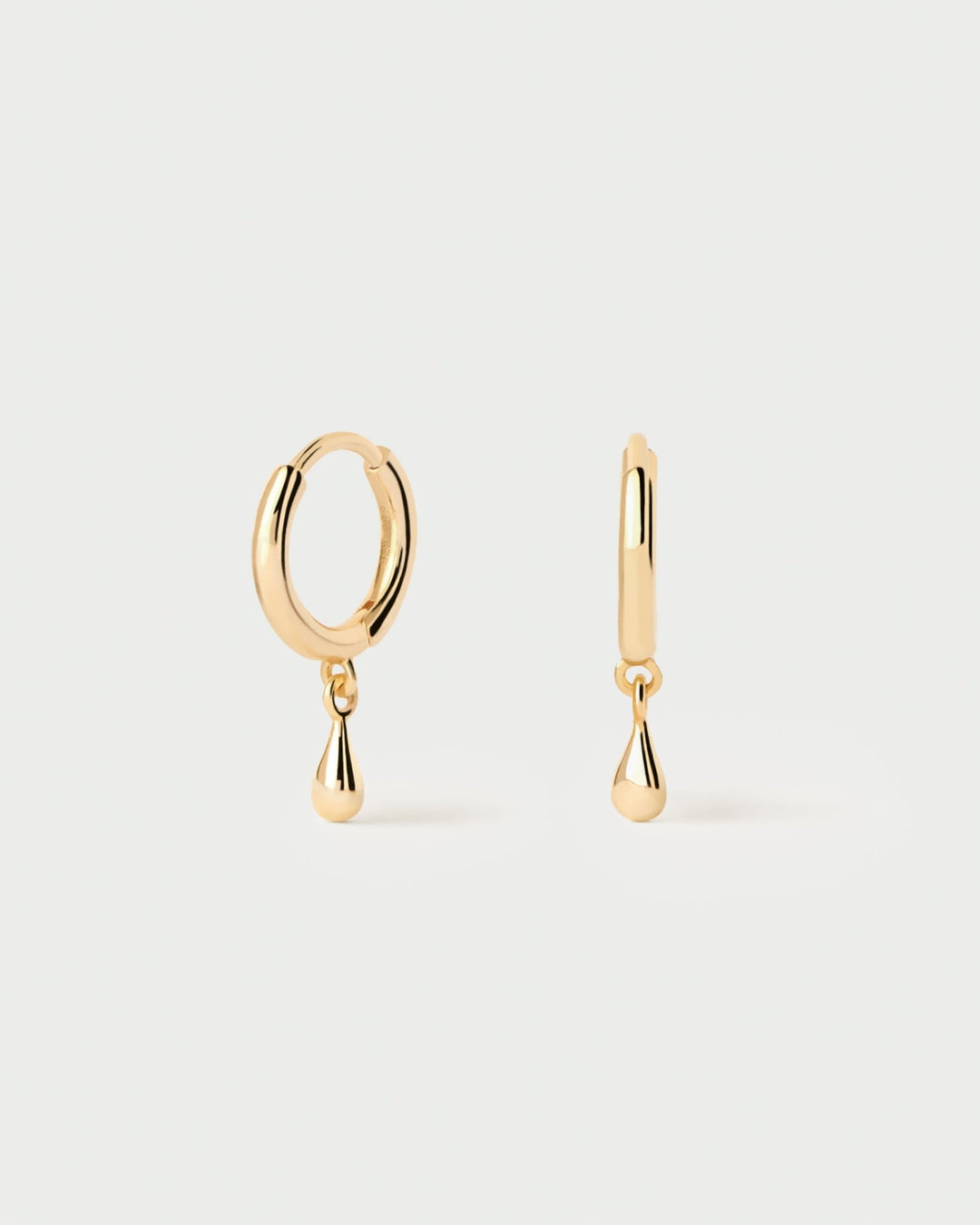 PDPAOLA Gold Teardrop Single Hoop Earring - MococoPDPAOLAPG01 - 025Earrings