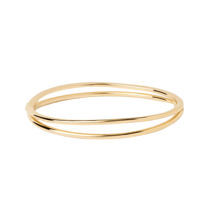 PDPAOLA Gold Twister Bangle - MococoPDPAOLAPU01 - 426 - M8435511726668Bracelets