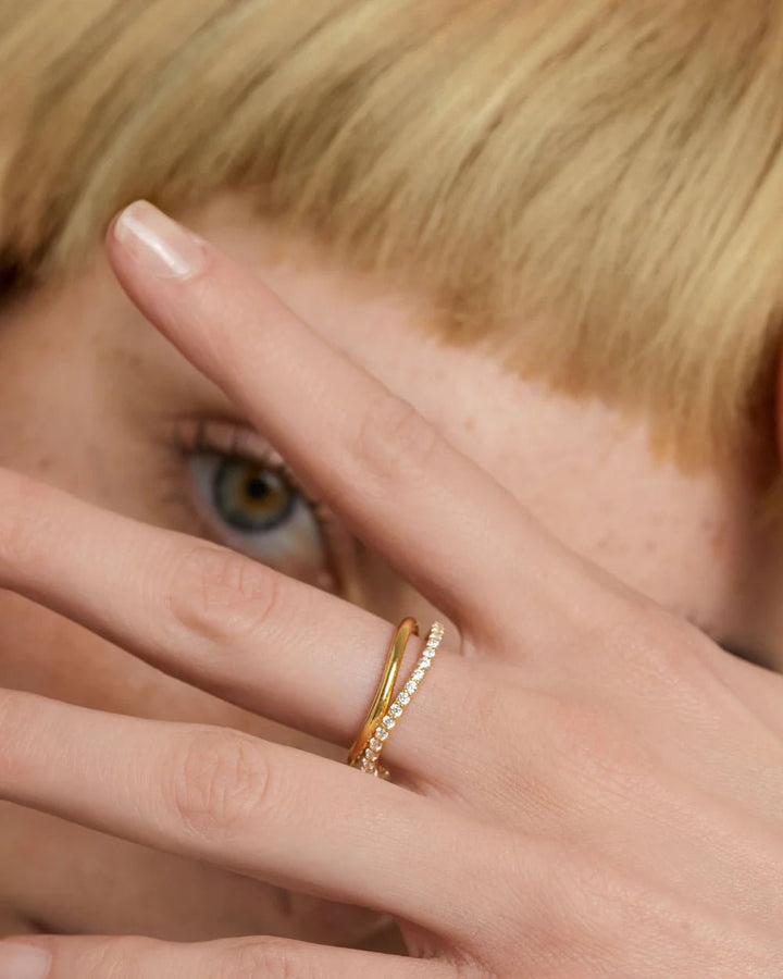 PDPAOLA Gold Twister Ring - MococoPDPAOLAAN01 - 844 - 128435511728198Rings