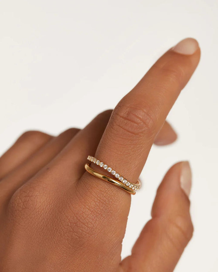 PDPAOLA Gold Twister Ring - MococoPDPAOLAAN01 - 844 - 128435511728198Rings