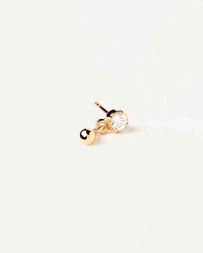 PDPAOLA Gold Water Single Stud Earring - MococoPDPAOLAPG01 - 027 - U8435511743849Earrings