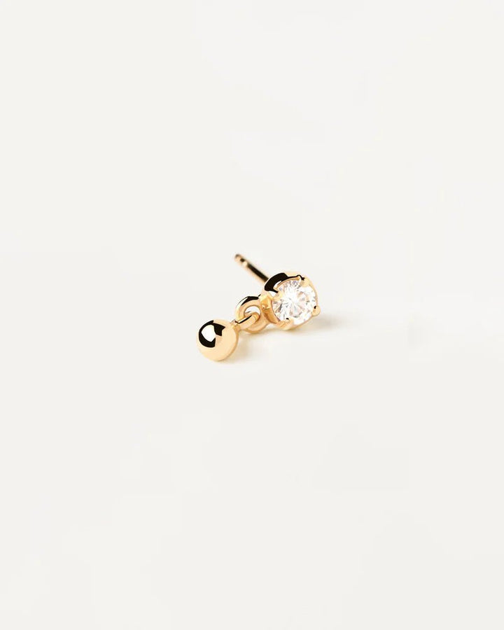 PDPAOLA Gold Water Single Stud Earring - MococoPDPAOLAPG01 - 027 - U8435511743849Earrings