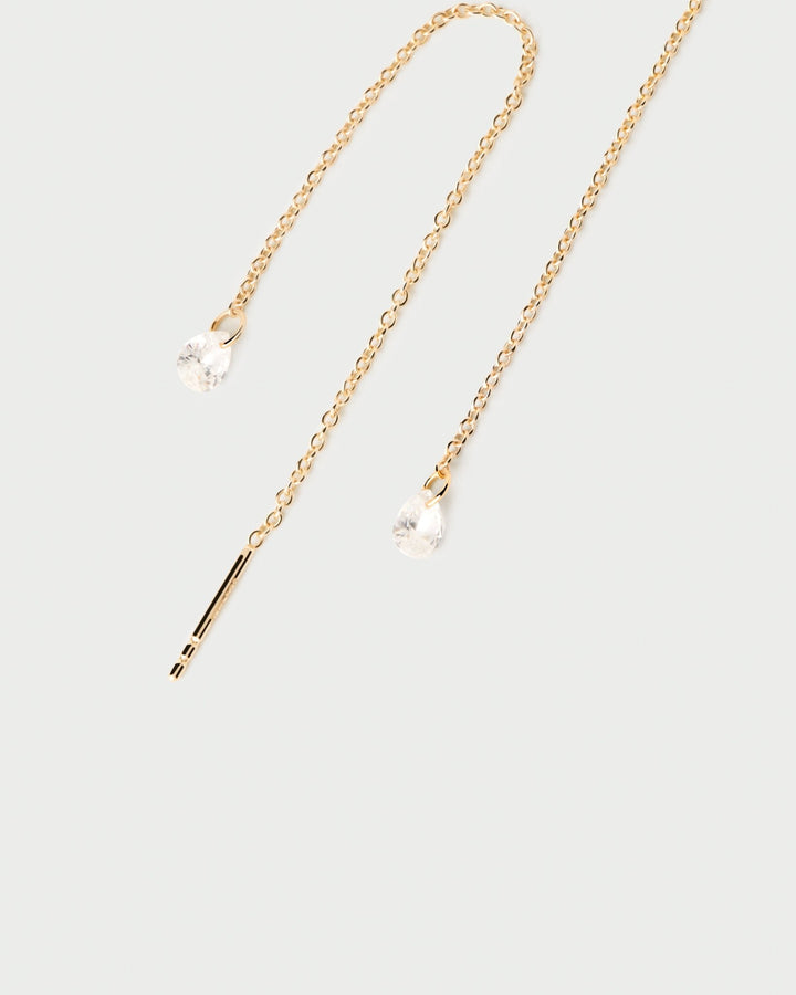 PDPAOLA Gold Waterfall Drop Earrings - MococoPDPAOLAAR01 - 876 - U8435511743719Earrings