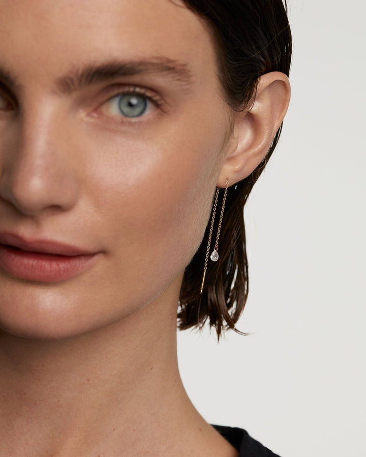 PDPAOLA Gold Waterfall Drop Earrings - MococoPDPAOLAAR01 - 876 - U8435511743719Earrings