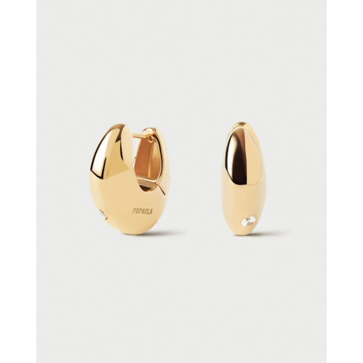 PDPAOLA Gold Wave Hoops Earrings - MococoPDPAOLAAR01-F60-UEarrings